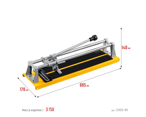 Усиленный ручной плиткорез 400 мм STAYER 3305-40_z01