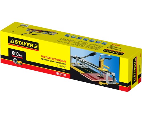 Ручной плиткорез с круговым резаком 600 мм STAYER 3310-60