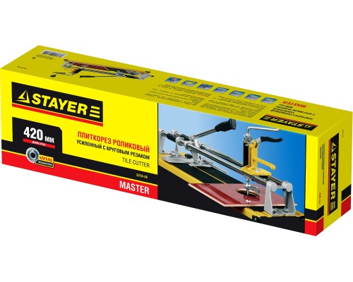 Ручной плиткорез с круговым резаком 420 мм STAYER 3310-48