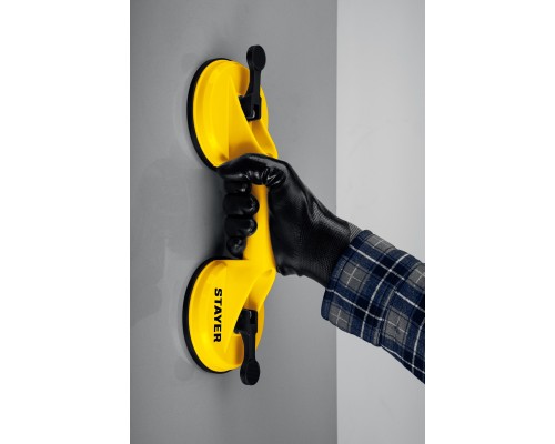 Двойной пластмассовый стеклодомкрат MAXLift, 80 кг STAYER 33718-2