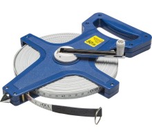 Геодезическая фиберглассовая мерная лента GeoMax, 50 м STAYER 3418-50