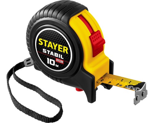 Рулетка Stabil, 10 мx25 мм STAYER 34131-10_z02