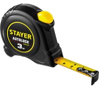 Рулетка с автостопом AutoLock, 3 мx16 мм STAYER 2-34126-03-16_z02