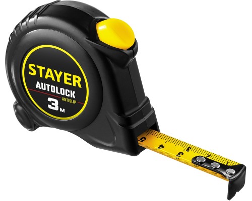 Рулетка с автостопом AutoLock, 3 мx16 мм STAYER 2-34126-03-16_z02