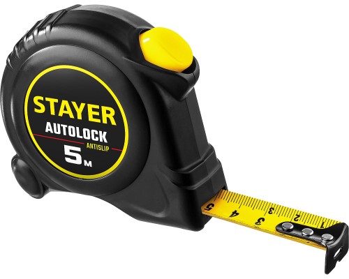Рулетка с автостопом AutoLock, 5 мx19 мм STAYER 2-34126-05-19_z02
