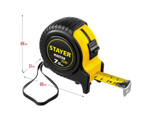 Рулетка 7.5 мx25 мм STAYER 34025-07_z01