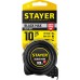 Рулетка с двумя фиксаторами BlackMax, 10 мx25 мм STAYER 3410-10_z02
