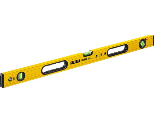 Уровень с поворотным глазком LEADER 800 мм, усиленный профиль STAYER 3466-080_z01