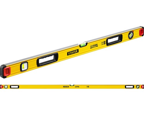 Уровень с поворотным глазком PRO STABIL, 2000 мм, усиленный профиль STAYER 3471-200_z02