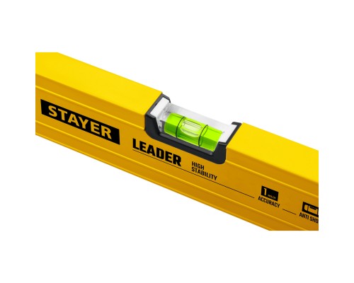 Уровень с поворотным глазком LEADER 600 мм, усиленный профиль STAYER 3466-060_z01
