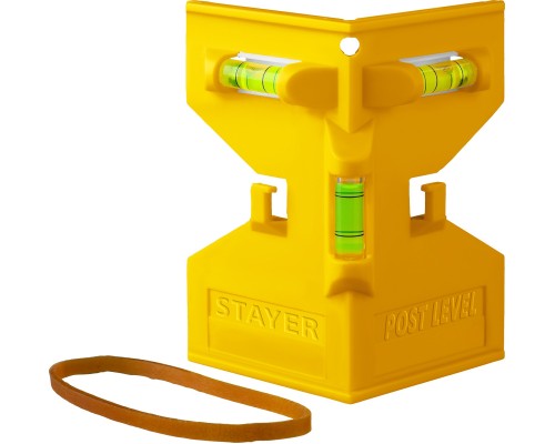 Магнитный уровень-угольник POST LEVEL STAYER 3456_z02