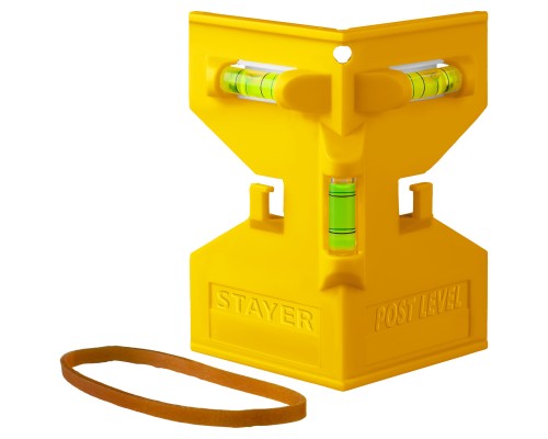 Магнитный уровень-угольник POST LEVEL STAYER 3456_z02