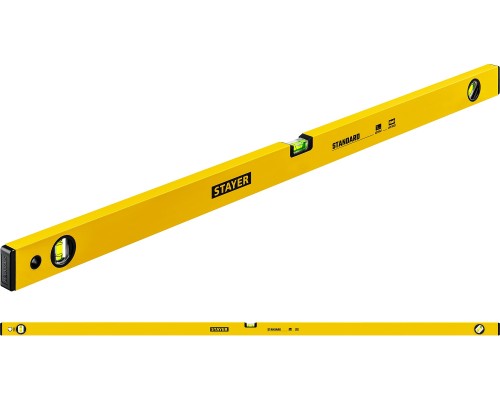 Уровень STANDARD, 2000 мм, с линейкой STAYER 3460-200_z04