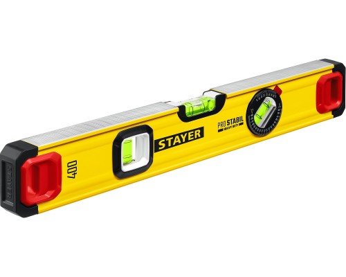 Уровень с поворотным глазком PRO STABIL, 400 мм, усиленный профиль STAYER 3471-040_z02