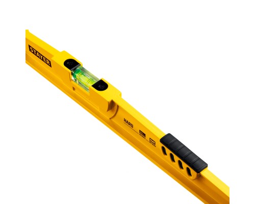 Литой уровень HARD, 600 мм, с зеркальным глазком STAYER 3483-060