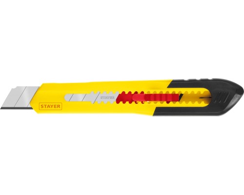 Нож из АБС пластика QUICK-18, 18 мм STAYER 0910_z01