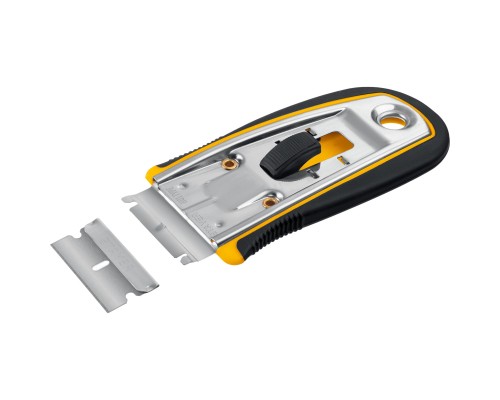 Скребок с выдвижным лезвием 40 мм, 5 доп. лезвий STAYER 8537