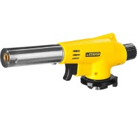Газовая горелка с пьезоподжигом на баллон с цанговым соединением MaxTerm MG200, 1300°C STAYER 55584