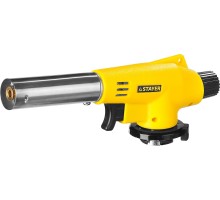 Газовая горелка с пьезоподжигом на баллон с цанговым соединением MaxTerm MG200, 1300°C STAYER 55584