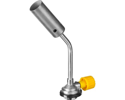 Газовая горелка на баллон с цанговым соединением MaxTerm MT 100, 1300°C, увеличенный выход пламени STAYER 55588