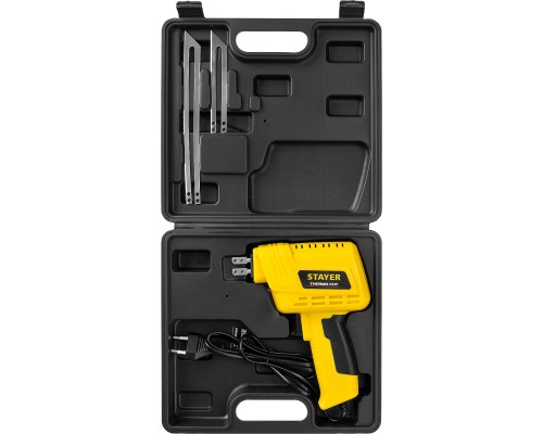 Прибор для терморезки Thermo cut, 150 Вт, в наборе: 2 ножа, быстрый рез пенопласта + пластика STAYER 45255-H2