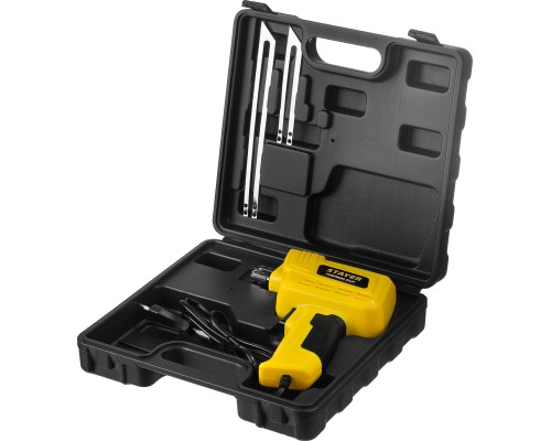 Прибор для терморезки Thermo cut, 150 Вт, в наборе: 2 ножа, быстрый рез пенопласта + пластика STAYER 45255-H2