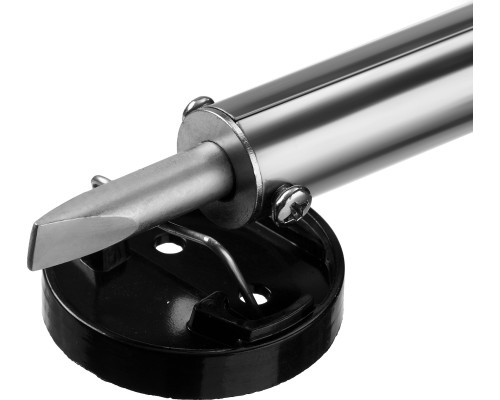 Электропаяльник PROTerm, 100 Вт, клин, в наборе: припой + подставка, 2 К рукоятка STAYER 55300-100