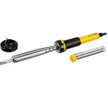 Электропаяльник PROTerm, 100 Вт, клин, в наборе: припой + подставка, 2 К рукоятка STAYER 55300-100