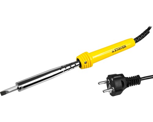 Электропаяльник с пластиковой рукояткой MAXTerm, 100 Вт, клин STAYER 55305-100