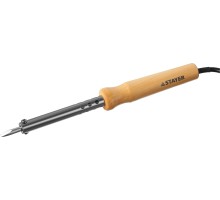 Электропаяльник с деревянной рукояткой MAXTerm, 80 Вт, клин STAYER 55310-80