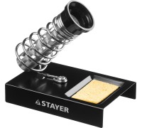 Стальная штампованная подставка для паяльников MAXTerm STAYER 55318