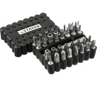 Набор специальных бит с магнитным адаптером 33 шт STAYER 26084-H33