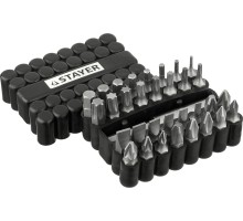 Набор бит с магнитным адаптером 33 шт STAYER 26085-H33