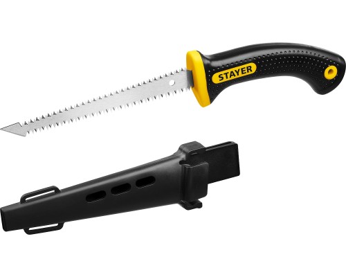 Выкружная мини-ножовка по гипсокартону 150 мм STAYER 2-15170_z01