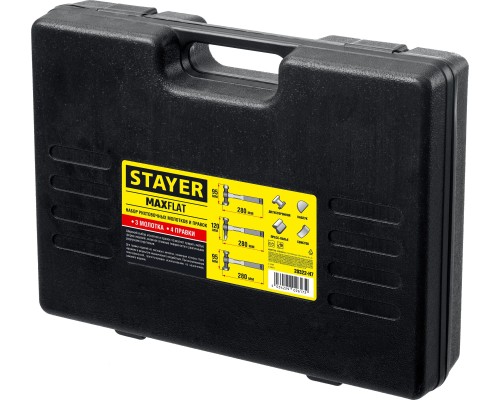 Набор рихтовочных молотков и правок MaxFlat, 7 шт STAYER 20322-H7