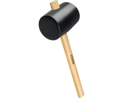 Черная резиновая киянка 1100 г STAYER 20505-100