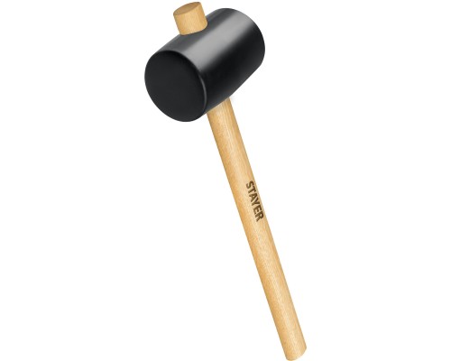 Черная резиновая киянка 680 г STAYER 20505-75
