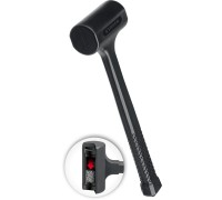 Цельнолитой безынерционный слесарный молоток 40 мм, 900 г STAYER 2042-900