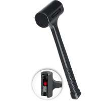 Цельнолитой безынерционный слесарный молоток 40 мм, 900 г STAYER 2042-900