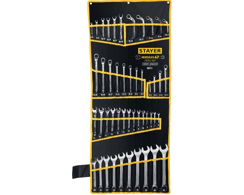 Набор гаечных ключей универсальный Hercules 47 шт, 6-32 мм STAYER 27082-H47
