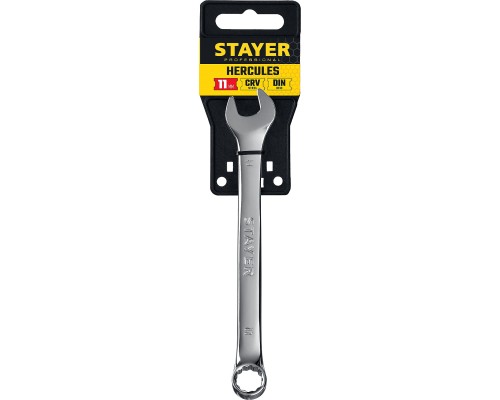 Комбинированный гаечный ключ Hercules 11 мм STAYER 27081-11_z01