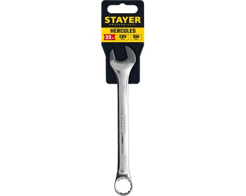 Комбинированный гаечный ключ Hercules 22 мм STAYER 27081-22_z01