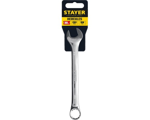 Комбинированный гаечный ключ Hercules 30 мм STAYER 27081-30_z01