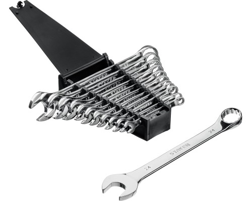 Набор комбинированных гаечных ключей Hercules 12 шт, 8-24 мм STAYER 27085-H12_z01