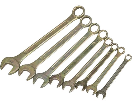 Набор комбинированных гаечных ключей 8 шт, 12-27 мм STAYER 27094-H8