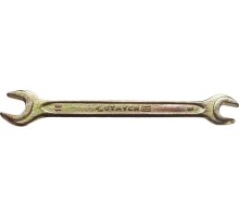 Рожковый гаечный ключ 8x10 мм STAYER 27038-08-10