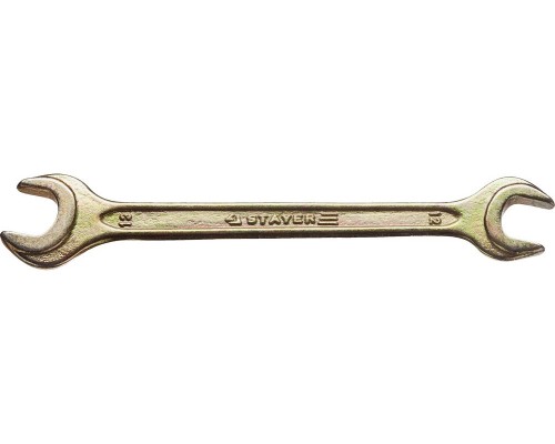 Рожковый гаечный ключ 12x13 мм STAYER 27038-12-13