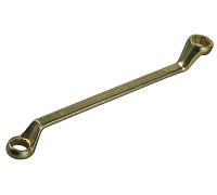 Изогнутый накидной гаечный ключ ТЕХНО, 25x28 мм STAYER 27130-25-28