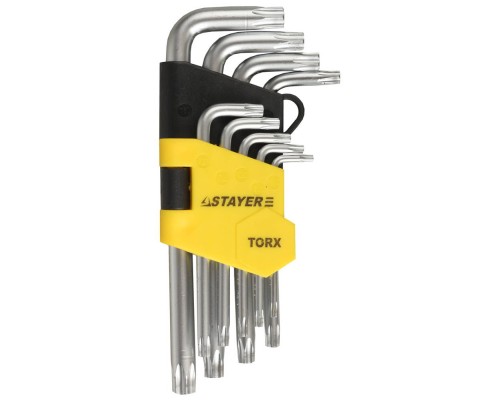 Набор коротких имбусовых ключей 9 шт STAYER 2743-H9