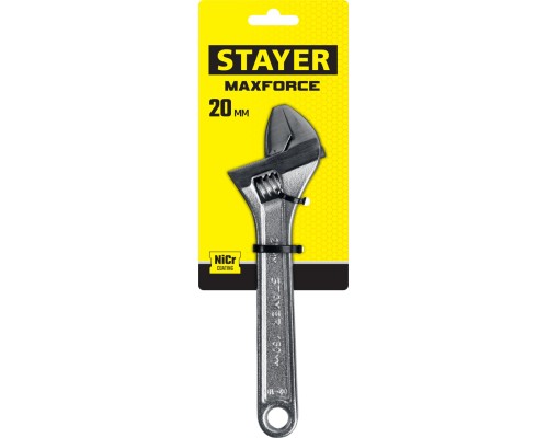 Разводной ключ MAXFORCE, 150/20 мм STAYER 2725-15_z01